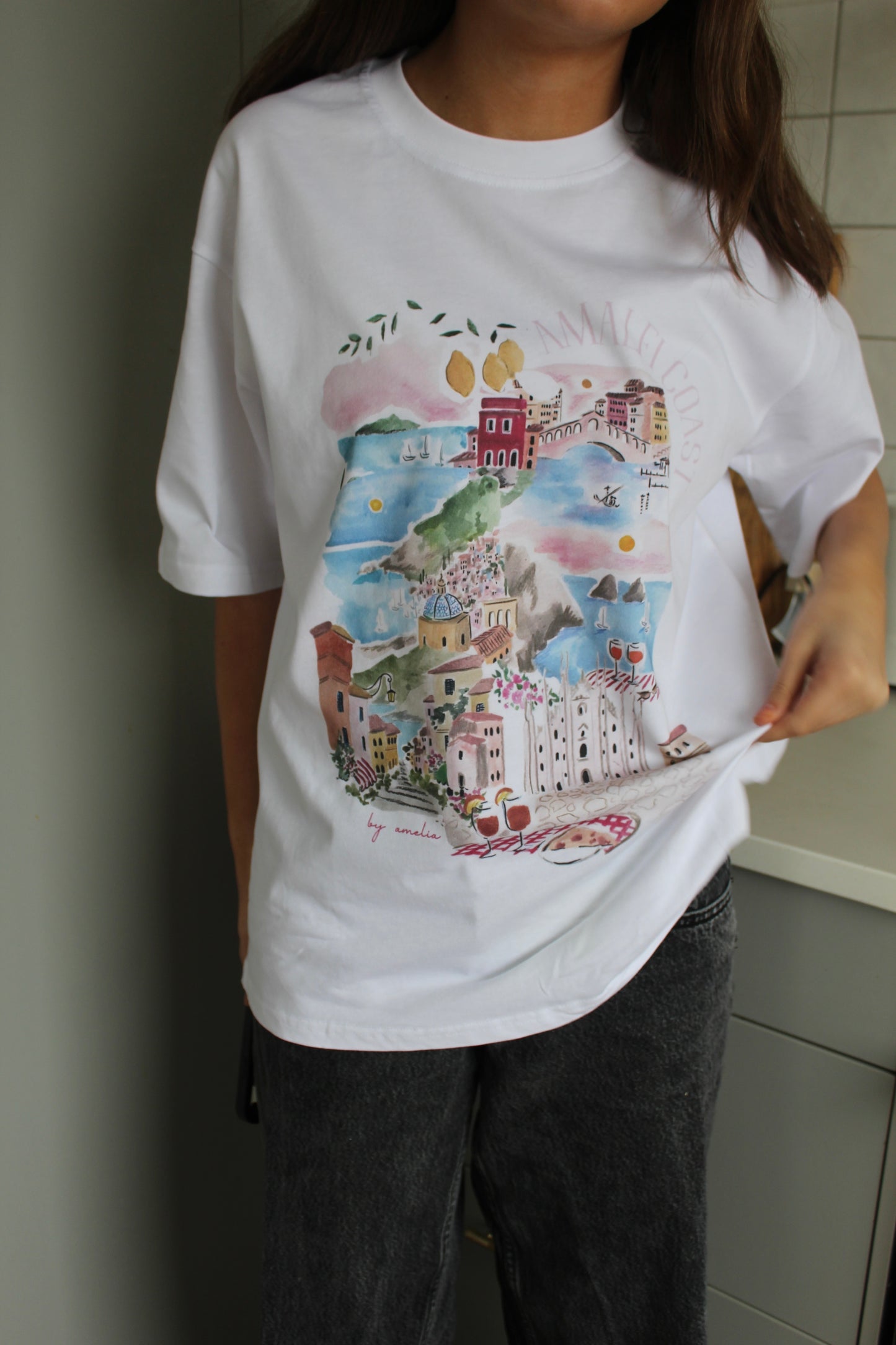 Amalfi Oversized Tee
