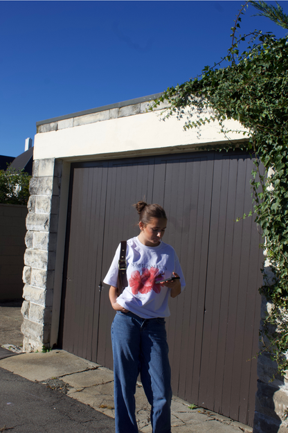 Hibiscus Oversized Tee